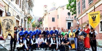 Η Εύξεινος Λέσχη Κέρκυρας υποδέχθηκε τους «Ακρίτες του Πόντου» από τη Σταυρούπολη Θεσσαλονίκης, στο 5ο Ποντιακό Πανηγύρι-Φεστιβάλ (φωτ.: Stamatis Katopodis Photography)