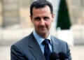Ο τότε πρόεδρος της Συρίας Μπασάρ αλ Άσαντ μιλά στους δημοσιογράφους στο Μέγαρο των Ηλυσίων, στο Παρίσι. 13 Νοεμβρίου 2009 (φωτ. αρχείου: EPA / Lucas Dolega)