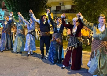 (Φωτ.: facebook / Τραντέλλενες Αξιούπολης)