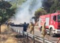 Το ένα από τα δύο Bell που κατέπεσε 
στην περιοχή της Ψάθας. Κυριακή 2 Αυγούστου 2026 (πηγή: ΑΠΕ-ΜΠΕ)