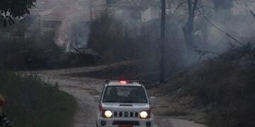 Πυρκαγιά στη περιοχή Σιβήρη στη Χαλκιδική. Πέμπτη 13 Αυγούστου 2026 (φωτ.: MOTIONTEAM / Βασίλης Βερβερίδης)