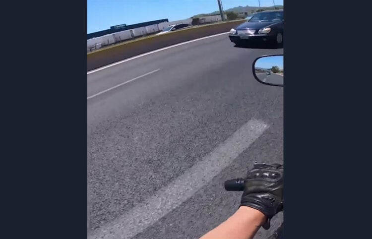 Το επίμαχο στιγμιότυπο από το βίντεο (πηγή: instagram)