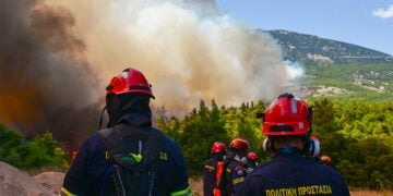 Για 3η ημέρα συνεχίζεται η μάχη με την μεγάλη πυρκαγιά που ξεκίνησε από την Βοιωτία και επεκτάθηκε και στον νομό Αττικής. Κυριακή 2 Αυγούστου 2026 (φωτ.: EUROKINISSI / Τατιάνα Μπόλαρη)