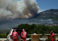 Για 4η ημέρα συνεχίζεται η μάχη με την μεγάλη πυρκαγιά που ξεκίνησε από τη Βοιωτία και επεκτάθηκε και στην Αττική. Δευτέρα 3 Αυγούστου 2026  (φωτ.: EUROKINISSI / Μιχάλης Καραγιάννης)