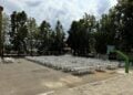 Κάπως έτσι θα στηθούν τα τραπέζια στο Γυμνάσιο-Λύκειο Κρηνίδων στην Καβάλα για την ποντιακή βραδιά (φωτ.: facebook.com/ spk.vyzantio)