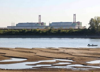 Ο πυρηνικός σταθμός της Ουγγαρίας στον Δούναβη (φωτ.: EPA / Daniel Kiss)