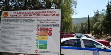 Στον Υμηττό (φωτ.: αρχείο EUROKINISSI / Τατιάνα Μπόλαρη)