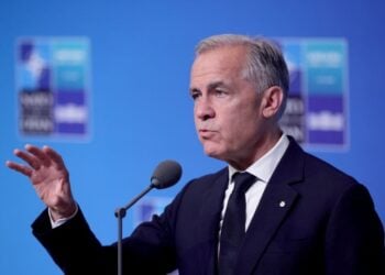 Ο πρωθυπουργός του Καναδά Μαρκ Κάρνεϊ σε παλαιότερη φωτογραφία, στη Σύνοδο Κορυφής του ΝΑΤΟ για το 2026 στην Τουρκία (φωτ.: EPA/NECATI SAVAS)