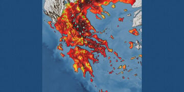 Στα κόκκινα σκαρφάλωσε ο υδράργυρος το Σάββατο 22/8/26
