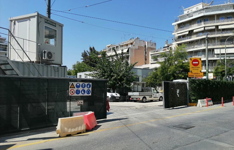 Εργοτάξιο για το μετρό στην Κυψέλη. Τρίτη 25 Αυγούστου 2026 (φωτ.: EUROKINISSI / Σωτήρης Δημητρόπουλος)