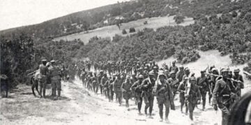 Ο ελληνικός στρατός κατά την προέλασή του στη Μικρά Ασία