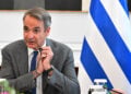 Ο Κυριάκος Μητσοτάκης στη συνεδρίαση του Υπουργικού Συμβουλίου στο Μέγαρο Μαξίμου. Πέμπτη 30 Ιουλίου 2026 (φωτ.: EUROKINISSI / Τατιάνα Μπόλαρη)