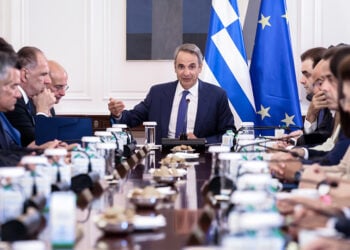 Συνεδρίαση του υπουργικού συμβουλίου υπό τον Κυριάκο Μητσοτάκη, Δευτέρα 24 Αυγούστου 2026 (φωτ.: EUROKINISSI / Γιάννης Παναγόπουλος)