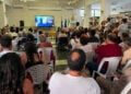 Προβολή του ιστορικού ντοκιμαντέρ «Polemónta» στην Μπόβα Μαρίνα, 51 χρόνια μετά τη δημιουργία του (φωτ.: Facebook / Centro Ellinomatheia RC)