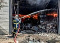 Από την πυρκαγιά στο αποστακτήριο (φωτ.: Γρ. Τύπου ΠΣ / EUROKINISSI)