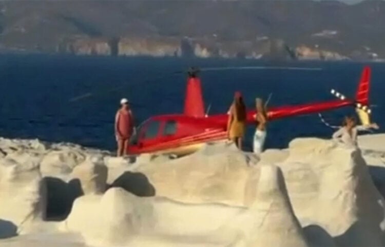 Στιγμιότυπο από το βίντεο που είδε το φως της δημοσιότητας