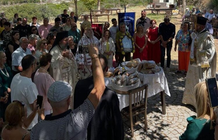 Ανήμερα της Αγίας Παρασκευής στην Τένεδο. Κυριακή 26 Ιουλίου 2026 (φωτ.: Φως Φαναρίου)