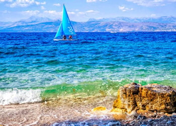 Μια τελευταία αυγουστιάτικη εικόνα (φωτ.: EUROKINISSI / Γιώργος Κονταρίνης)