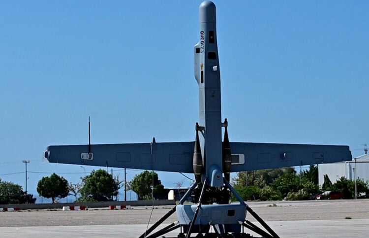 Σύστηματα Μη Επανδρωμένων Αεροχημάτων «V-BAT» συνθέτουν μεταξύ άλλων την «Ασπίδα του Αχιλλέα» (φωτ.: ΥΠΕΘΑ)
