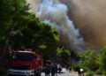 Συνεχίζεται για 2η μέρα η μεγάλη πυρκαγιά στη Βοιωτία, στην ευρύτερη περιοχή του Κορινθιακού κόλπου (φωτ.: EUROKINISSI / Τατιάνα Μπόλαρη)