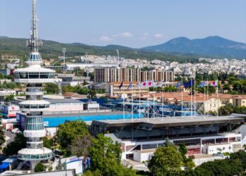 Η Διεθνής Έκθεση Θεσσαλονίκης από ψηλά (φωτ.: Βασίλης Βερβερίδης / MOTION TEAM)