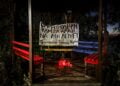 Το κιόσκι όπου δολοφονήθηκε η 25χρονη βιολόγος στην Ηγουμενίτσα (φωτ.: EUROKINISSI)