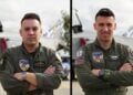 Οι αδικοχαμένοι πιλότοι Δημήτριος Πέτρου και Ιωάννης Μπλέσιας, του F-4E
Phantom II της 338 Μοίρας της 117 Πτέρυγας Μάχης, που συμμετείχε στο Airshow «Athens Flying Week 2026» (φωτ.: Γενικό Επιτελείο Αεροπορίας/ Τμήμα Ενημέρωσης Τύπου/ EUROKINISSI)
