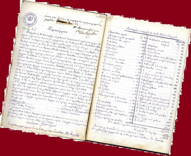 Το προικοσύμφωνο βρίσκεται στον «Κώδικα της Ελληνικής Ορθοδόξου Κοινότητας Καβάλλας» (πηγή: gak.kav.sch.gr)