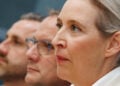 Τα στελέχη της AfD σε συνέντευξη Τύπου (φωτ.: EPA / Clemens Bilan)