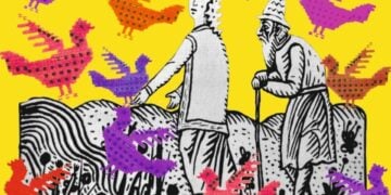 Τμήμα της αφίσας του 2ου Φεστιβάλ Παραμυθιού Πιερίας