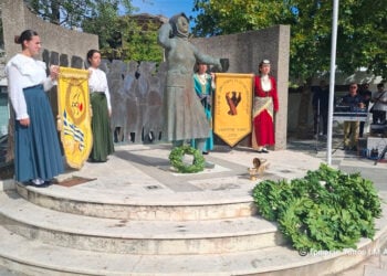 Από την εκδήλωση μνήμης στον Άγιο Κωνσταντίνο Αγρινίου, στις 13 Σεπτεμβρίου 2026 (φωτ.: Μητρόπολη Αιτωλίας και Ακαρνανίας)