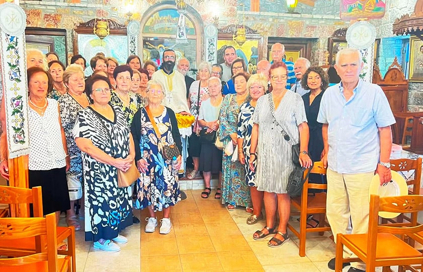 Εκπλήρωση ετήσιου τάματος των Μηχανιωτών πιστών προς την Παναγία τη Μηχανιώτισσα στα Λουτρά Αιδηψού. Σάββατο 5 Σεπτεμβρίου 2026 (φωτ.: Facebook / Ιερός Ναός Αγίου Παντελεήμονος Λ. Αιδηψού)
