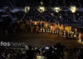 Στιγμιότυπο από την έναρξη του 20ού Φεστιβάλ Ποντιακών Χορών, στο PAOK Sports Arena. Σάββατο 26 Σεπτεμβρίου 2026 (φωτ.: Βασίλης Καρυοφυλλίδης)
