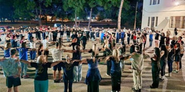 Η οικοδέσποινα Θεσσαλονίκη προετοιμάζεται και αυτή, χορευτικά, για το 20ό Φεστιβάλ Ποντιακών Χορών της ΠΟΕ. Δευτέρα 14 Σεπτεμβρίου 2026 (φωτ.: Facebook / Katerina Bili)