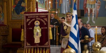 Για τα θύματα της Μικρασιατικής Καταστροφής, στο στο ναό Αγίας Παρασκευής Μενεμένης. Κυριακή 13 Σεπτεμβρίου 2026 (φωτ.: Δήμος Αμπελοκήπων-Μενεμένης)