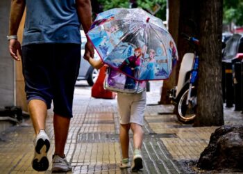 Το φθινοπωρινό κύμα κακοκαιρίας συνεχίζεται (φωτ.: Μιχάλης Παπανικολάου/EUROKINISSI)