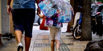Το φθινοπωρινό κύμα κακοκαιρίας συνεχίζεται (φωτ.: Μιχάλης Παπανικολάου/EUROKINISSI)