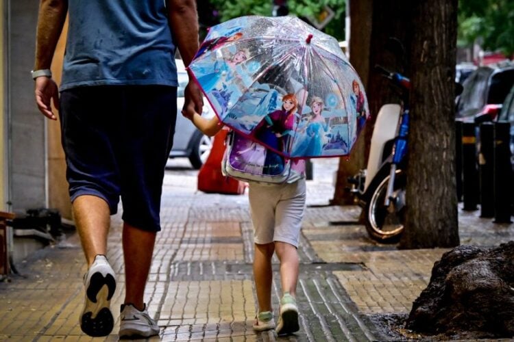 Το φθινοπωρινό κύμα κακοκαιρίας συνεχίζεται (φωτ.: Μιχάλης Παπανικολάου/EUROKINISSI)