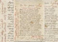 Επιστολή γραμμένη στα καραμανλίδικα, από το Κιρκχαρμάν της Αμάσειας, περίπου το 1910.
(πηγή: Wikimedia Commons, Public Domain)