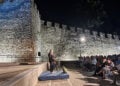 Στιγμιότυπο από την εκδήλωση για την παράδοση της Πύλης 12. Τρίτη 1 Σεπτεμβρίου 2026 (φωτ.: ΑΠΕ-ΜΠΕ)