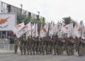 Στρατιωτική παρέλαση στην Κύπρο, για την  63η επέτειο από την ανακήρυξη της ανεξαρτησίας της. Κυριακή 1 Οκτωβρίου 2023 (φωτ.: ΑΠΕ-ΜΠΕ / ΚΥΠΕ / Κάτια Χριστοδούλου)