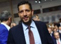 Ο Κωνσταντίνος Κυρανάκης στο Βελλίδειο, για την ομιλία του πρωθυπουργού
στα εγκαίνια της 90ής ΔΕΘ. Σάββατο 5 Σεπτεμβρίου 2026 (φωτ.: EUROKINISSI / Ραφαήλ Γεωργιάδης)
