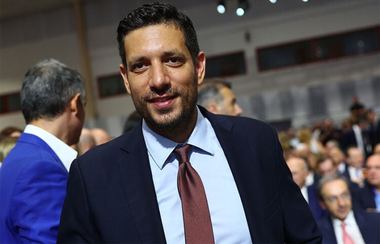 Ο Κωνσταντίνος Κυρανάκης στο Βελλίδειο, για την ομιλία του πρωθυπουργού
στα εγκαίνια της 90ής ΔΕΘ. Σάββατο 5 Σεπτεμβρίου 2026 (φωτ.: EUROKINISSI / Ραφαήλ Γεωργιάδης)