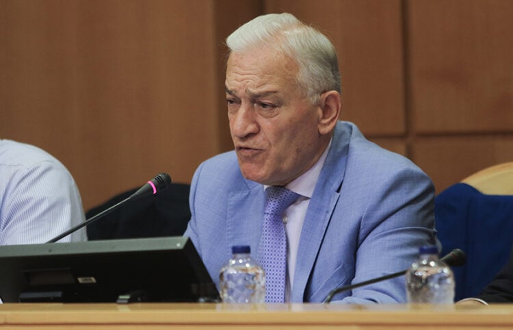 Ο Λάζαρος Κυρίζογλου (φωτ. αρχείου: EUROKINISSI / Χρήστος Μπόνης)