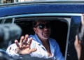 Ο Γιώργος Μαζωνάκης μετά το εξιτήριό του από το Δρομοκραΐτειο, Δευτέρα 18 Αυγούστου 2025 (φωτ.: EUROKINISSI / Σωτήρης Δημητρόπουλος)