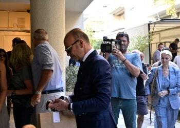 Στο ιατρείο στο Κολωνάκι έγινε νέα αυτοψία παρουσία εισαγγελέα, αστυνομικών της Ασφάλειας και «ελληνικού FBI», αλλά και κλιμακίου του ΙΣΑ. Πέμπτη 10 Σεπτεμβρίου 2026 (φωτ.: EUROKINISSI / Μιχάλης Παπανικολάου)