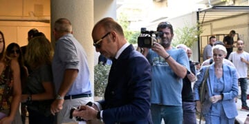 Στο ιατρείο στο Κολωνάκι έγινε νέα αυτοψία παρουσία εισαγγελέα, αστυνομικών της Ασφάλειας και «ελληνικού FBI», αλλά και κλιμακίου του ΙΣΑ. Πέμπτη 10 Σεπτεμβρίου 2026 (φωτ.: EUROKINISSI / Μιχάλης Παπανικολάου)
