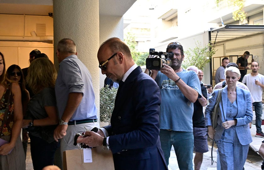 Στο ιατρείο στο Κολωνάκι έγινε νέα αυτοψία παρουσία εισαγγελέα, αστυνομικών της Ασφάλειας και «ελληνικού FBI», αλλά και κλιμακίου του ΙΣΑ. Πέμπτη 10 Σεπτεμβρίου 2026 (φωτ.: EUROKINISSI / Μιχάλης Παπανικολάου)