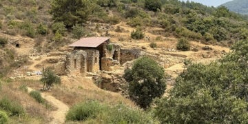 Το συγκρότημα του Μικρού Λουτρού στην Αντιόχεια επί Κράγω, στις νότιες ακτές της Μικράς Ασίας (φωτ.: L. Rodriguez)