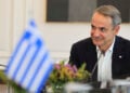 Ο Κυριάκος Μητσοτάκης στο Μέγαρο Μαξίμου, Παρασκευή 11 Σεπτεμβρίου 2026 (φωτ.: EUROKINISSI / Γιώργος Κονταρίνης)